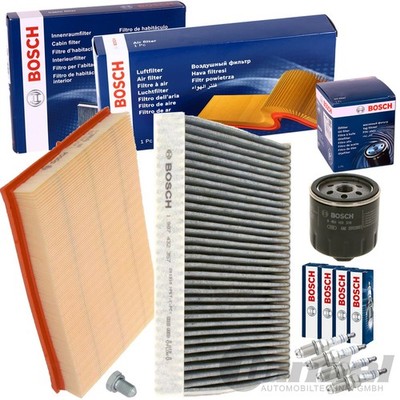 BOSCH FILTERSET PAKET passend für 1.4+1.6+16V POLO 9N FABIA 6Y IBIZA 6L