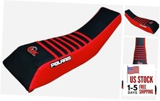 Polaris Scrambler Trailblazer Sport 250 400 500 Seat Cover 1995-2003 Red/Black 