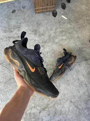Nike React-Type GTX N.354 Black Orange Gore-Tex Hiking Shoes Men's Size 9 
