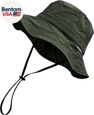 Waterproof Bucket Hat for Men Women Quick Dry Sun Hat Fishing Safari Hat Adjusta