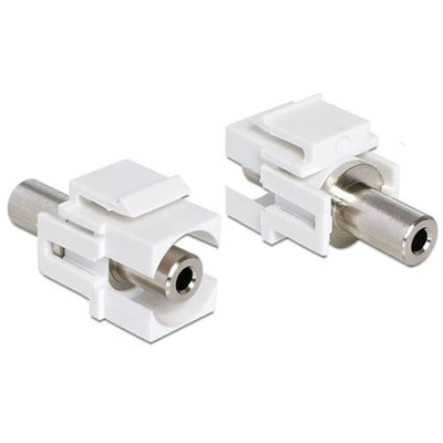 Delock Keystone Modul Klinke 3,5 mm Buchse > Klinke 3, # 86322