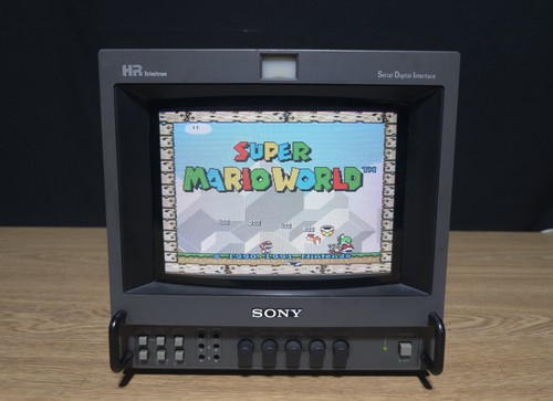 Sony 8" BVM-9044QD RGB Component Trinitron CRT Monitor Burn-in - Picture 6 of 15