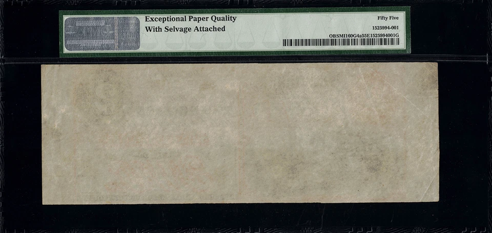 1859 $2 Obsolete - Detroit, Michigan - The State Bank of Michigan - PMG 55 EPQ - Image 2 of 2