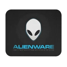 Alienware White/Teal, Themed High Performance Gaming Mouse Pad (Rectangle)
