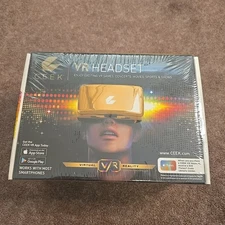 CEEK - VR Gold Headset (Fits Screens 5" - 6.3") New In Sealed Box, MSRP $99