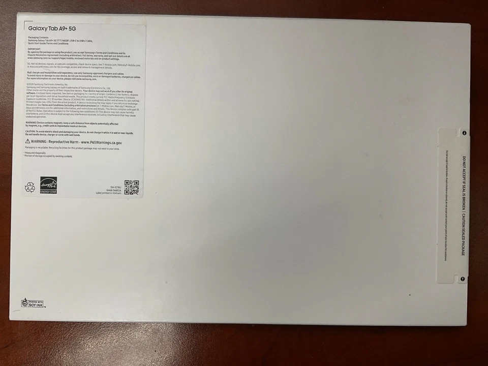 Samsung Galaxy Tab A9+ 11" 64GB LTE + WiFi Unlocked Android Tablet –New SM-X218U - Image 2 of 3