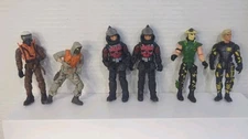 The Corps Lot Of 7 Action Figures 2005-2010 Figures Only Plastic Playtime