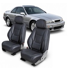 Coverland Leather Seat Covers For Acura Legend Full Set 5-seats Front Rear