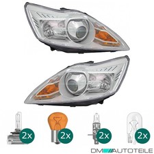 Hauptscheinwerfer Set D1S H1 mit Motor passt für Ford Focus II 07-11