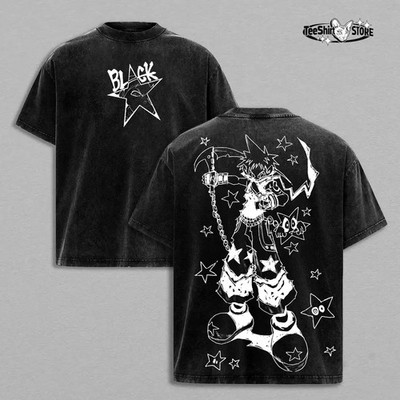 Retro BlackStar Soul Eater Vintage Anime T-Shirt
