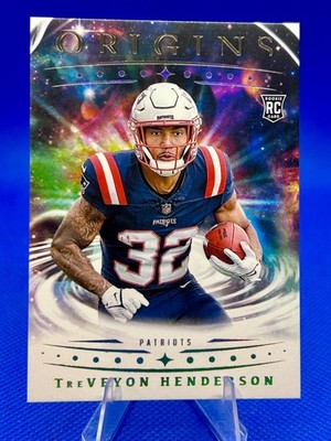 2025 Panini Origins TreVeyon Henderson #105 RC