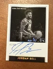 2018-19 Panini Noir Jordan Bell /99 ON CARD AUTO Noir 41/99 NBW-JBL Warriors