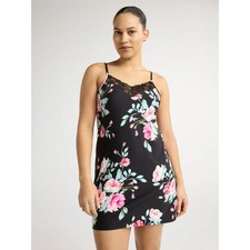 Joyspun Knit Chemise Lace Trim 4 Patterns Sizes L, XL, 2X, 3X,  4X NWT/NWOT