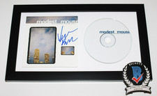 ISAAC BROCK MODEST MOUSE SIGNED FRAMED 'THE LONESOME CROWDED WEST' CD ALBUM COA