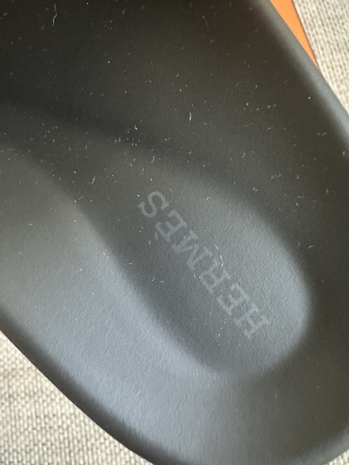 Size 39EU NIB HERMÈS Marron Ébène Suede Women’s Chypre Sandals w/ Receipt thumbnail 11