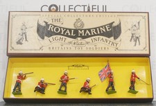 BRITAINS 8808 - ROYAL MARINE LIGHT INFANTRY - LEAD SOLDIER SET - MIB  