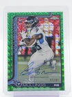 2025 Topps Signature Kalel Mullings Green (RAW)