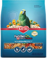 Kaytee Forti-Diet Pro Health Safflower Nourish Protect Parrot Food, Supports Bre