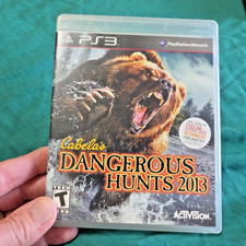 Cabela's Dangerous Hunts 2013 PS3 PlayStation 3 CIB READY TO SHIP 