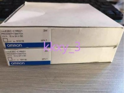 1 PCS NEW IN BOX   E2EC-C1R5D1 2M Optical fiber sensor #jg