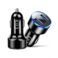 Usb ZigarettenanzüNder LadegeräT Ladeadapter Kfz Auto Usb Steckdose Handy 2 Port