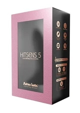 Adrien Lastic Hitsens 5 Dual Dense Silicone Dildo - Black