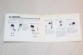 Authentic Nintendo NES Clash at Demonhead Instruction Manual ONLY