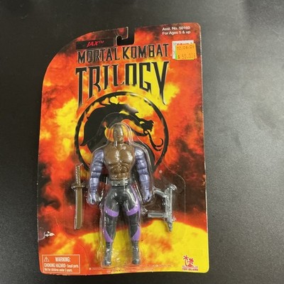 Jax Mortal Kombat Trilogy 5.5'' Action Figure Midway Games Toy Island