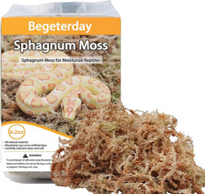 175G Natural Sphagnum Moss for Reptiles,Ideal Humidity Retaining Medium for Snak