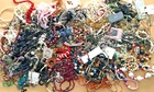 M 17.5 Lbs+ HUGE Vtg Costume to Fashion Jewelry lot Necklace Bead Chain UNSORTED