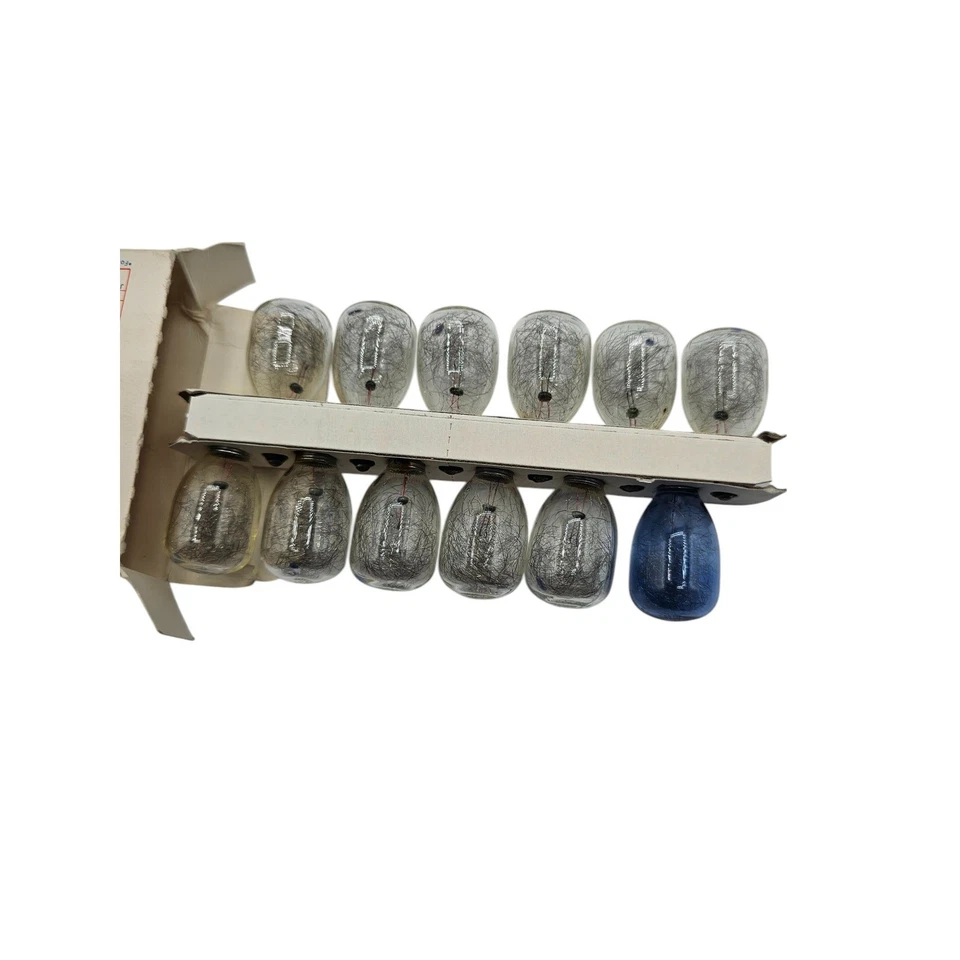 Vintage General Electric M2 Bombillas Flash 12 Bombillas Multicolor Caja Original Foto 4 de 4