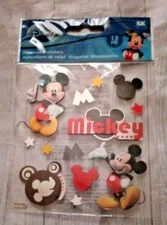 Disney Mickey Mouse Dimensional Stickers 13 ct. EK Success Scrapbooking