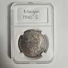 Morgan Dollar 1880 San Francisco Silver $1 Coin AU