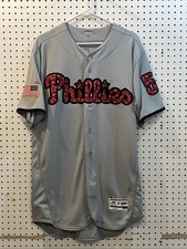 Philadelphia Phillies #54 FIEN Team Issued Baseball Jersey Sz 46 2017 Stars