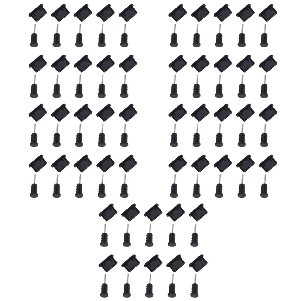 5 Pieces Staubschutzstopfen Usb Staubschutzkappe Steckdockenabdeckungen - Bild 3 von 4