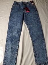 No Boundaries Super High Rise Curvy Crop Skinny Jegging Junior's Size 11 NWT