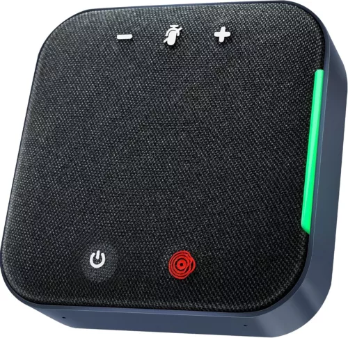 Conference Speaker and Microphone Bluetooth Speakerphone with 4 Mics, USB C,360°
