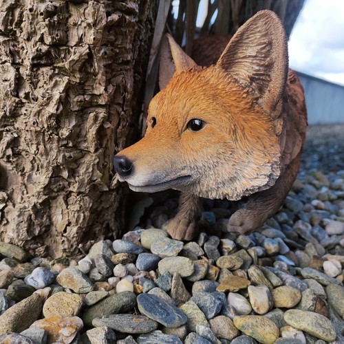 Vivid Arts - Realistic Prowling Fox - Size B - Picture 6 of 7