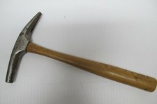 Vintage Stanley Tack Hammer with Split Head Wood Handle Shoemaker Cobbler 10"