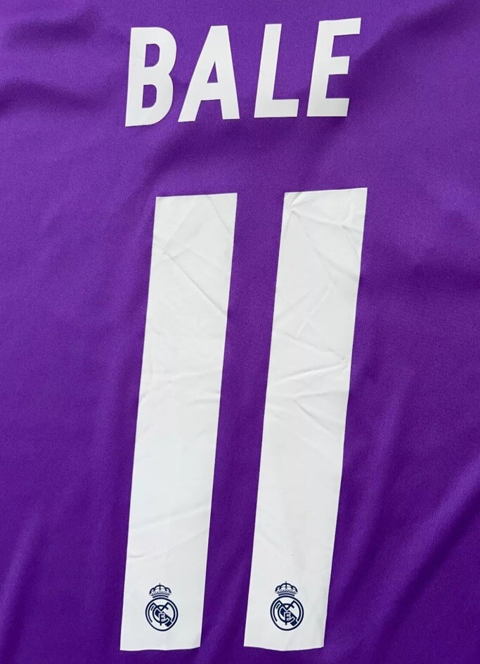 【正規17-18 Real Madrid  L/S BALE #11】 Gareth Bale #11 Real Madrid 2017-2018 UEFA Champions League
