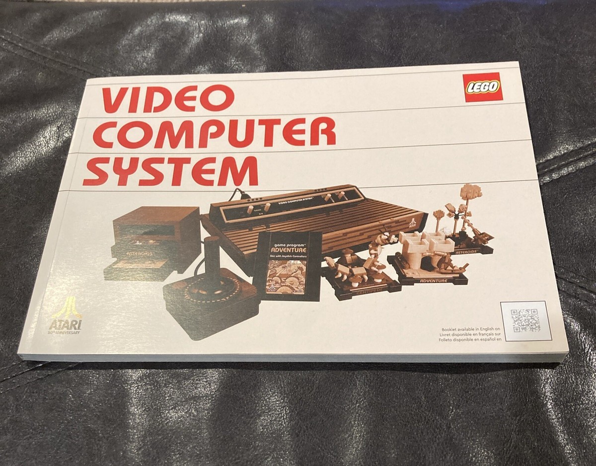 英語 テキスト NEW MANUAL ONLY LEGO Icons: Atari 2600 (10306) NO BRICK OR PARTS