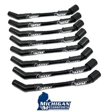 Michigan Motorsports LS Car Spark Plug Wires -Black 10mm LS1 LS3 L99 L76 LS2 LS6