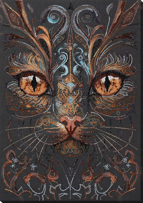 Abris Art Main Bead Embroidery Kit - The look of a witch AB-900