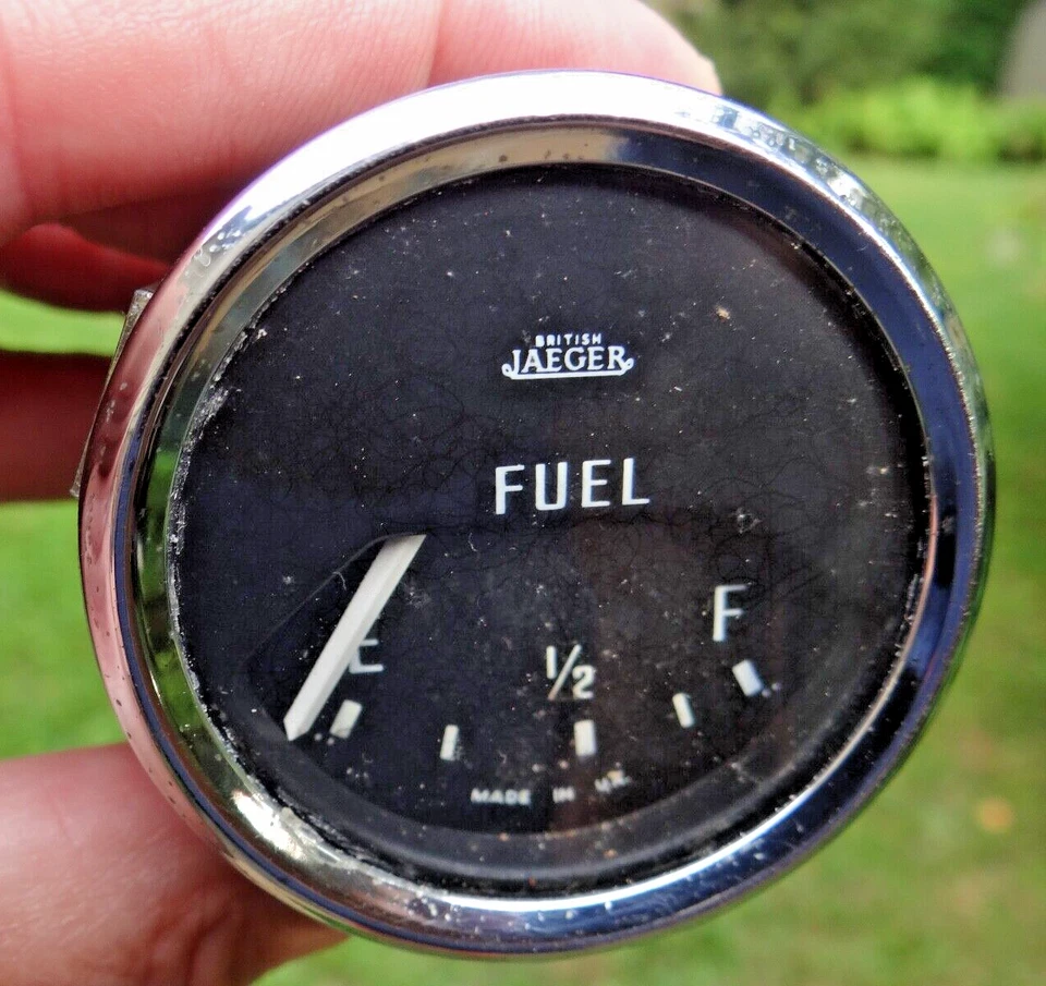 TRIUMPH TR4 TR4A JAEGER ТОПЛИВНЫЙ БЕНЗИНОВЫЙ ВИНТАЖ БРИТАНСКИЙ КАЛИБР # BF 2206/00 ТЕСТ - Изображение 3 из 4