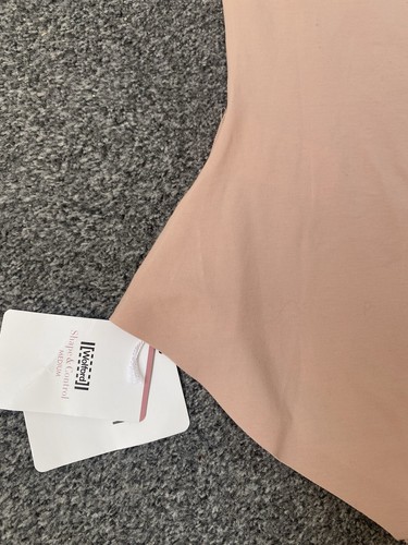 Wolford 79108 Shape & Control Medium Body Rose Tan Cotton Shapewear UK 6 (EU 34) - Picture 3 of 13
