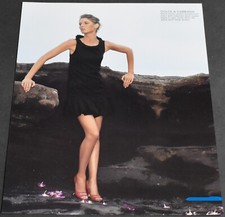 2008 Print Ad Sexy Heels Long Legs Lady Blonde Dolce Gabbana Black Dress Beauty
