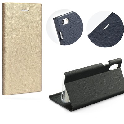 Forcell Bravo Jeans Handy Tasche Etui Book Case Schutz Hülle Huawei Honor 7C