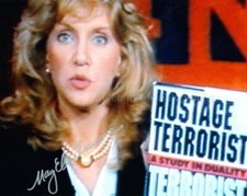 MARY ELLEN TRAINOR as Gail Wallens - Die Hard GENUINE SIGNED AUTOGRAPH