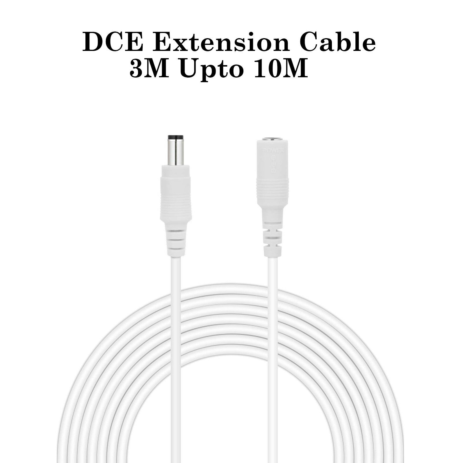 EXTENSION LEAD CABLE CORD 3 Meter FOR DC 12V-24V POWER SUPPLY ADAPTERS ...