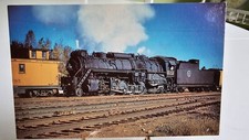 Steam Engine Locomotive Postcard Train Railroad Duluth Missabe Iron Range 502